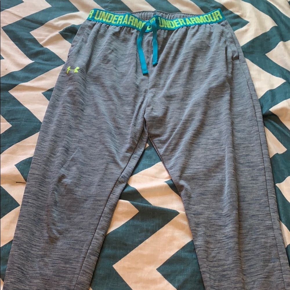 Under armor gray sweats